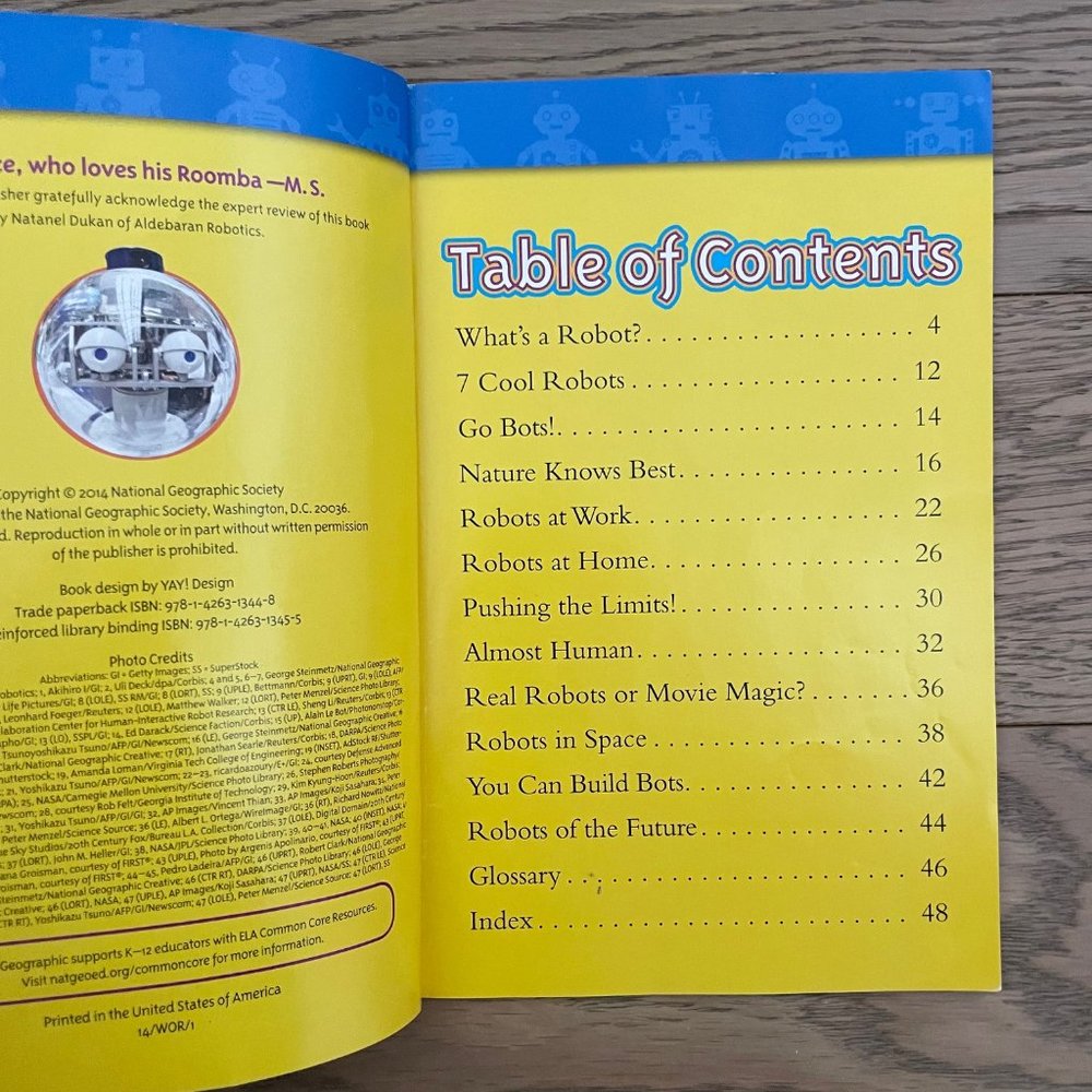 National Geographic Kids Robots, Readers Lvl 3, Paperback - Picture 4 of 5
